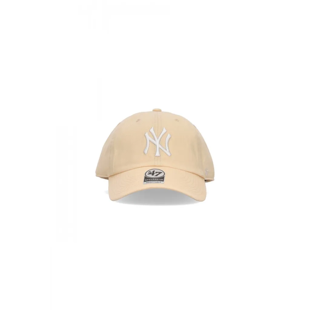 cappellino visiera curva uomo mlb clean up neyyan APRICOT